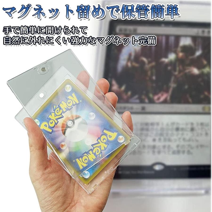 ショッピング マグネットローダー 10個セット マグネットホルダー カードホルダー ケース マグネットローダー カード マグネットホルダー トレカ 10枚セット