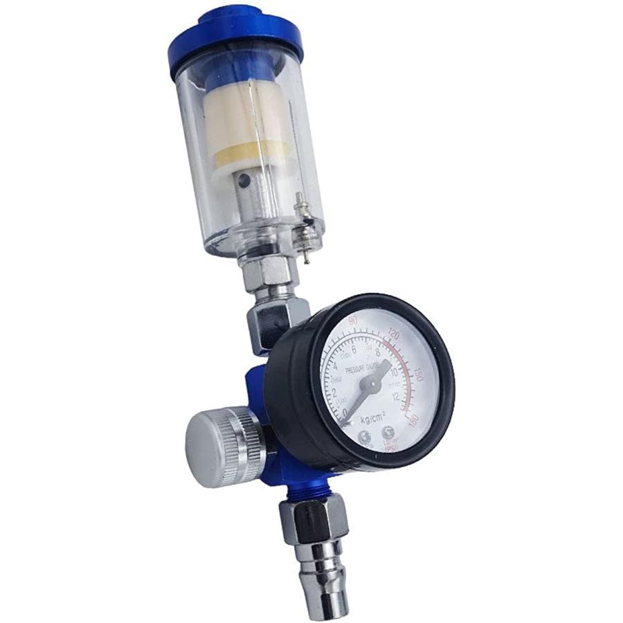 福袋特集 エアーフィルター セパレーター レギュレーター付き コンプレッサー 水抜き 圧力計 エアブラシ 塗装ガン Discoversvg Com