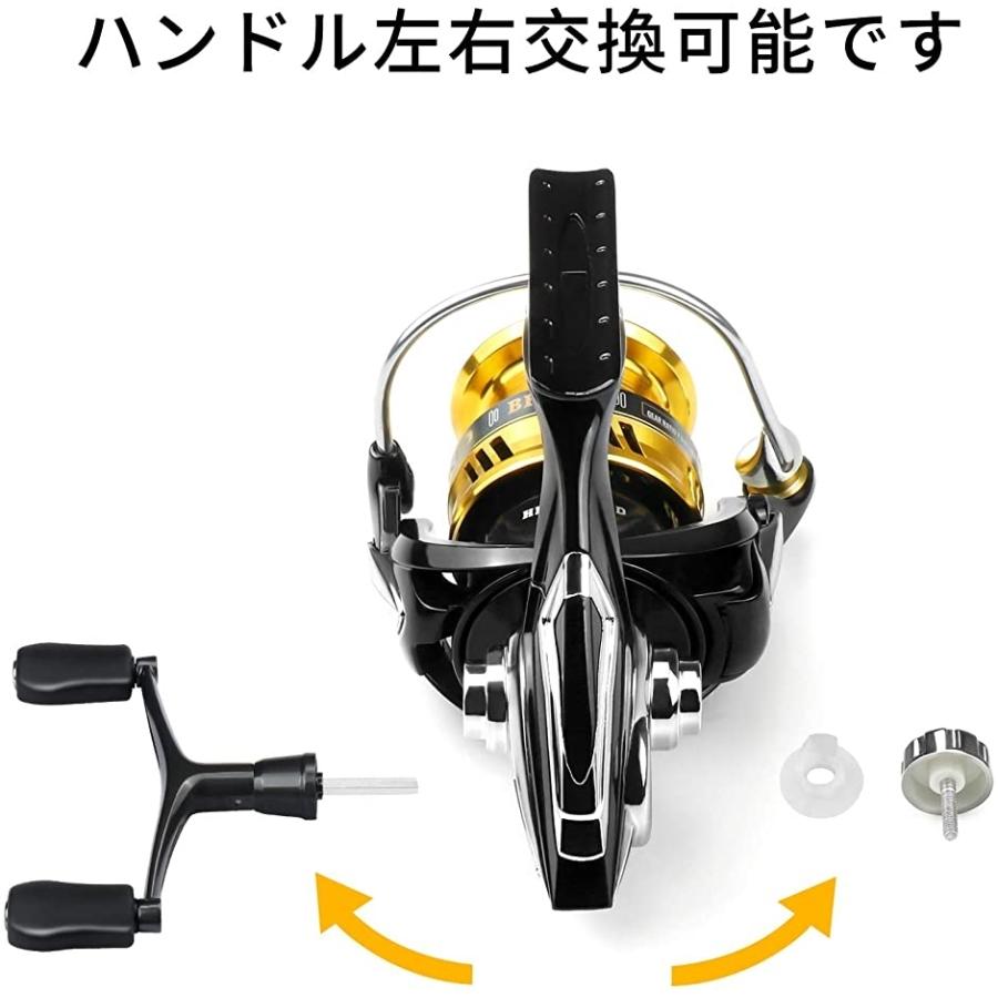 スピニングリール 3000番 軽量 最大ドラグ力8kg 左右交換ハンドル アジ イワシ サバ ゴールド スピード発送 ホリック Paypayモール店 通販 Paypayモール