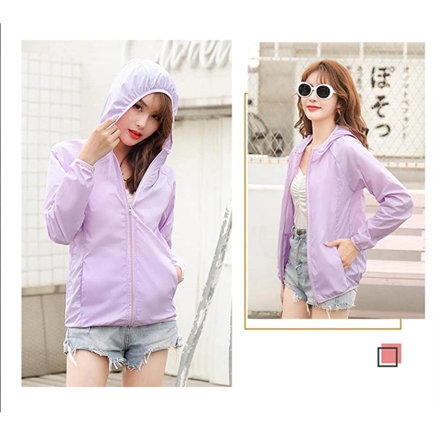 爆買い グッドスプン ラッシュガード パーカー レディース 日焼け対策 長袖 アウター Xxl スカイブルー 2xl Riosmauricio Com