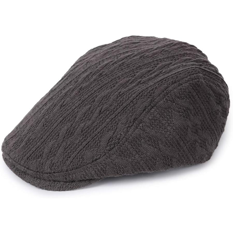 ハンチング帽 メンズ 至上 秋冬 コットン グレー 2 58.0 cm 最大62％オフ 180円