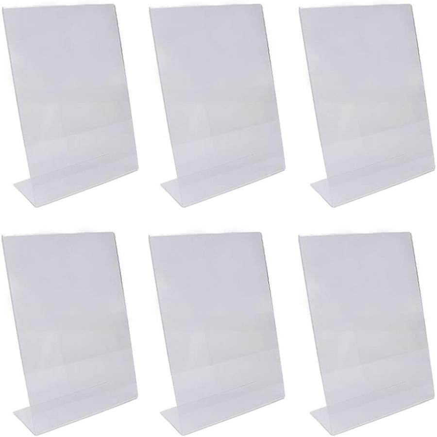 人気商品は フォトスタンド アクリルフレーム 写真立て Pop メニュー L字 トレカ ハンドメイド 6個セット 判 クリア 3 180円 Aynaelda Com