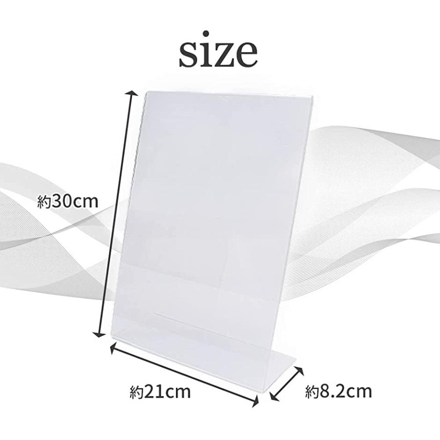 人気商品は フォトスタンド アクリルフレーム 写真立て Pop メニュー L字 トレカ ハンドメイド 6個セット 判 クリア 3 180円 Aynaelda Com