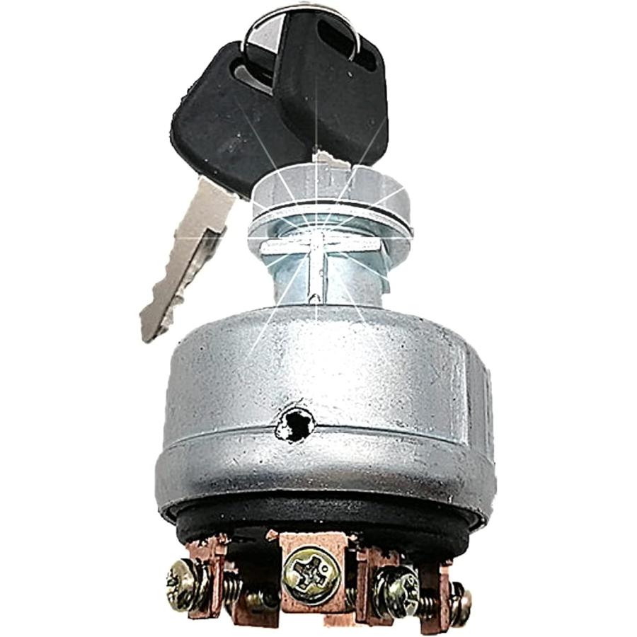 Tierneys ディーゼル エンジン 用 キー スターター スイッチ 建機 農機 船舶 コンバイン トラクター 汎用 タイプ 鍵2個付