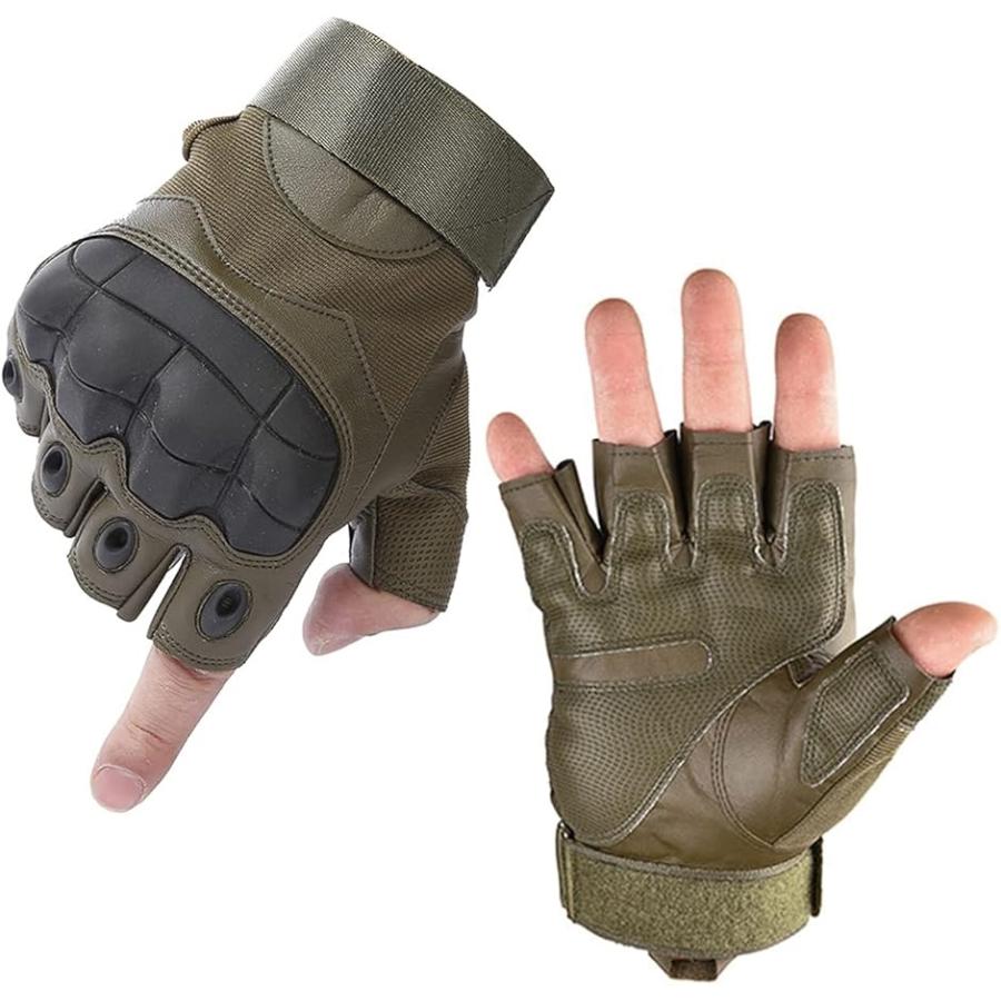 サバゲー グローブ 指なし ハーフフィンガー タクティカルグローブ サイクリング バイク 手袋 グリーン グリーン Xl 2b4tognjps ホリックワークショップ 通販 Yahoo ショッピング