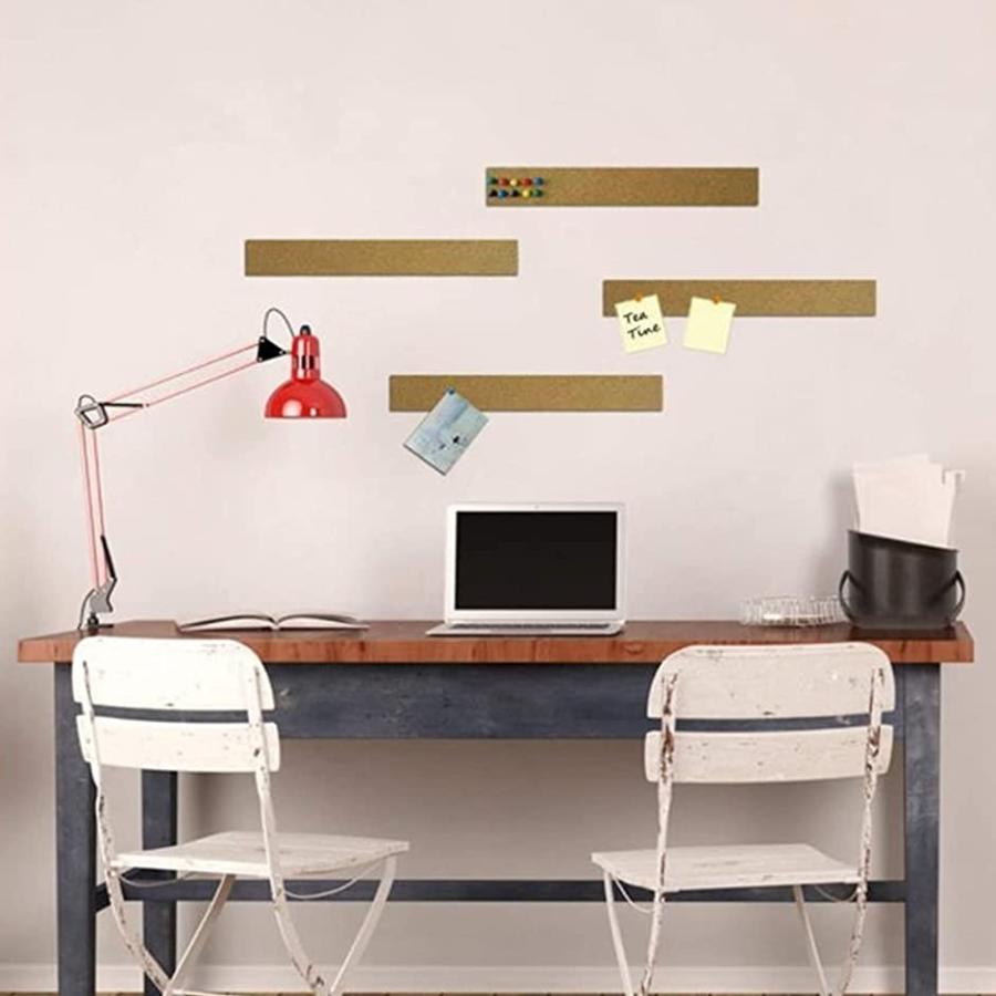 人気ブランドを Yahoo ランキング1位入賞 スリム コルクボード 軽量 枠なし 壁掛け 画鋲 両面テープ付き 宣伝欄 押しピン付き 4本セット Riosmauricio Com