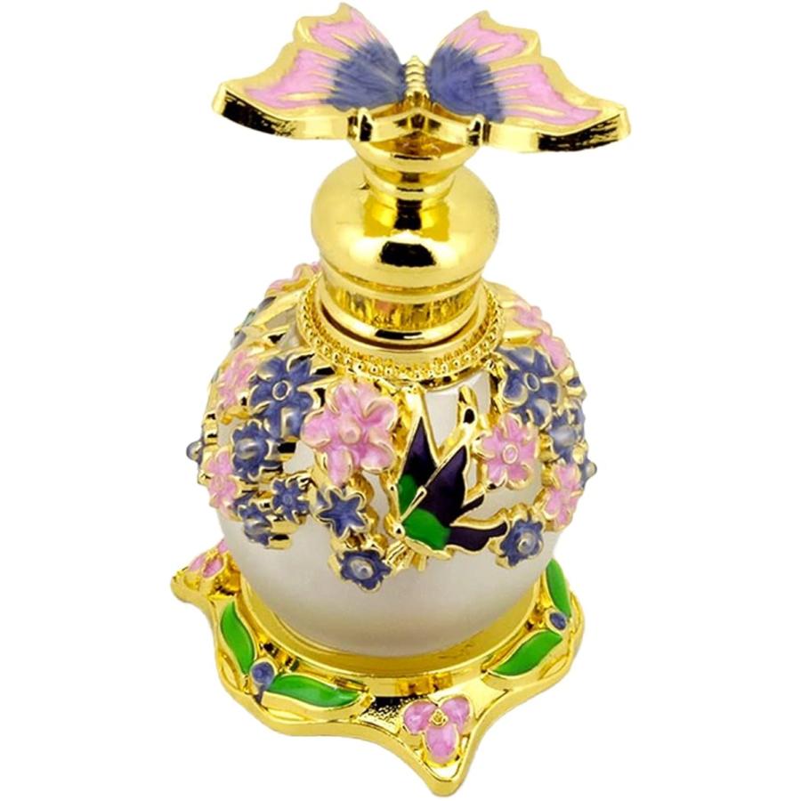 香水瓶 香水ボトル お洒落 詰め替え容器 アンティーク 置物 インテリア C005 Mdm ゴールド パープル 2b4u4y0iql スピード発送 ホリック 通販 Yahoo ショッピング