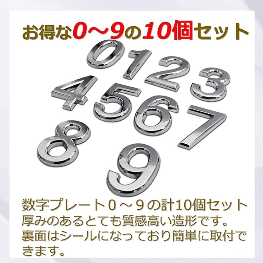 ドア 番号 ナンバープレート 数字 シール 表札 ステッカー おしゃれ ロッカー ドアプレート 番号シール シルバー スピード発送 ホリック Paypayモール店 通販 Paypayモール