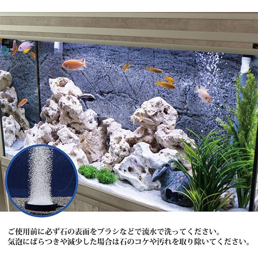超人気 専門店 エアストーン エアーストーン エアポンプ 用 アクアリウム 空気石 熱帯魚 水槽 直径13 2cm Shipsctc Org