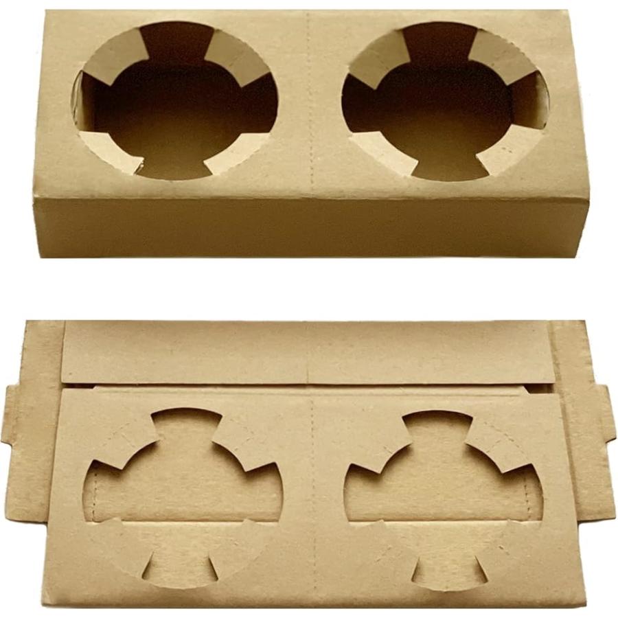 ドリンクホルダー カップホルダー テイクアウト 2つ用 紙製 60枚 2B4UROQPRNスピード発送 ホリック 通販 Yahoo!ショッピング