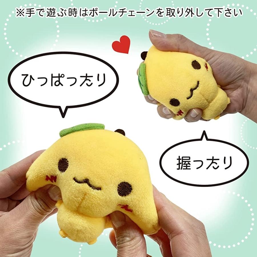 もちもちマスコット ぬいぐるみ ボールチェーン ふわふわ もっちり フルーツ バッグチャーム 癒し リラックス プレゼント みかん スピード発送 ホリック Paypayモール店 通販 Paypayモール