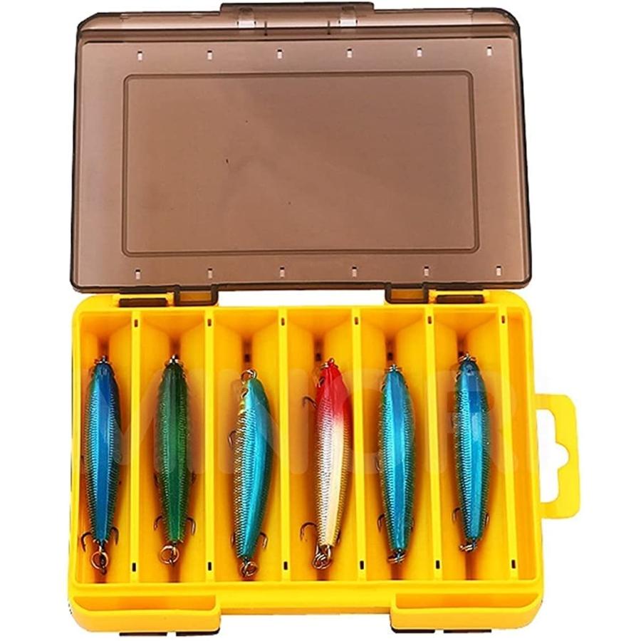 新作からsaleアイテム等お得な商品満載 リバーシブル ルアーケース 2個セット タックルボックス 釣具収納ボックス ワームケース 小 12個収納 2ケース Cisama Sc Gov Br