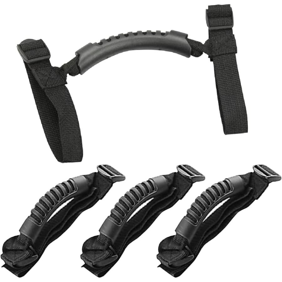 車 アシストグリップ 取っ手 手すり ソフトタイプ ヘッドレス 取付簡単 4個セット Veglas Pro