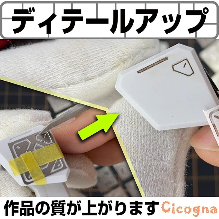 654円 オンラインショップ スジボリガイド 筋彫り エッチングガイド テンプレート 定規 プラモデル 模型 ガンプラ ディテール Aj タイプe