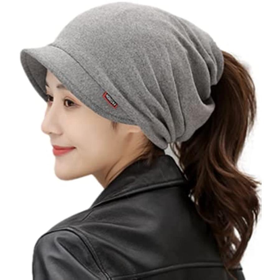 当店一番人気 フリフラレディース ニット帽 キャスケット キャップ ネックウォーマー グレー Free Size Materialworldblog Com