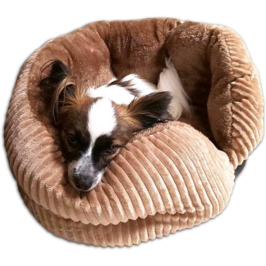 猫 犬 ペットベッド グッズ ドーム 猫ベッド 犬ベッド ふわふわ クッション 小型犬 洗濯 丸洗い ベージュ ベージュ S スピード発送 ホリック Paypayモール店 通販 Paypayモール