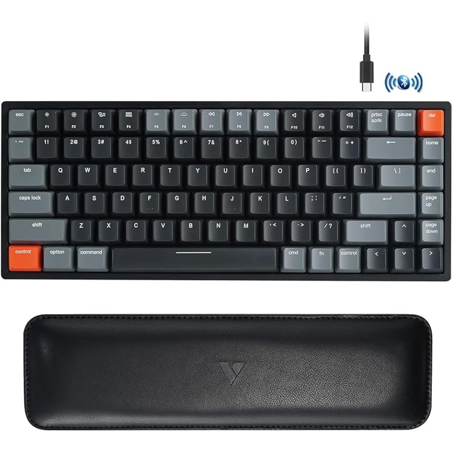 正規品直輸入 メカニカルキーボード ワイヤレス 有線 テンキーレス 84キー 英語配列 ホットスワップ カスタマイズ Rgbバックライト 茶軸リストレスト付 茶軸 リストレスト付 マウス キーボード 入力機器 Indonesiadevelopmentforum Com