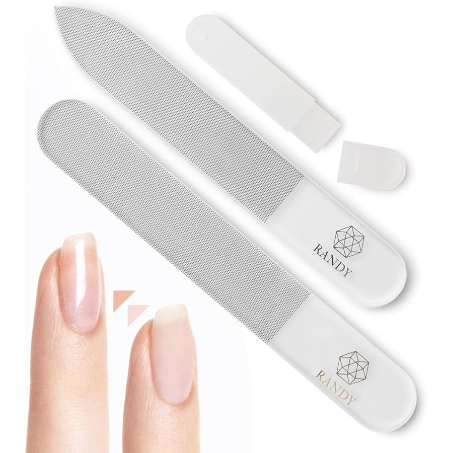 ネイリスト推薦 爪やすり 爪磨きナノテク技術 フルカラーマニュアル付き 2つセットつめみがき ネイルケア1 280円 つめやすり 最高級