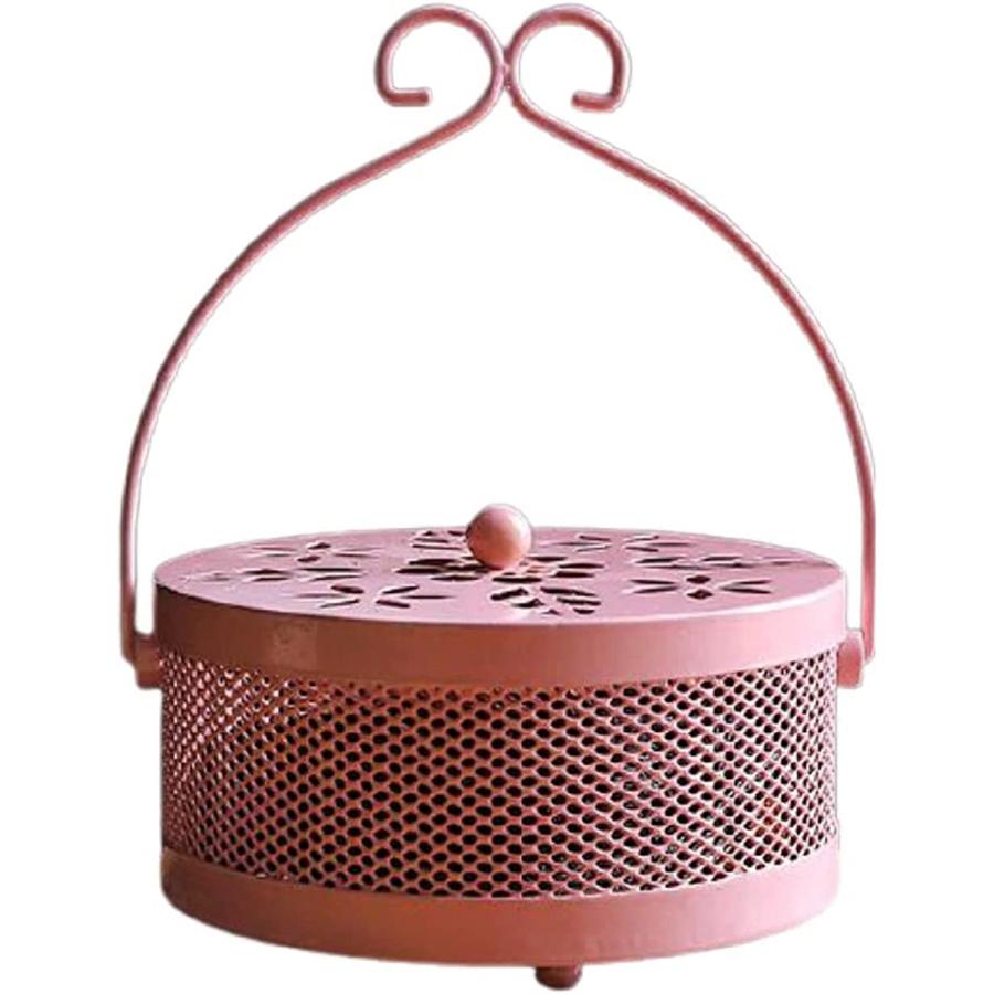 当店一番人気 蚊取り線香 ホルダー おしゃれ 蚊取り線香入れ アウトドア 吊り下げ ピンク 2 080円 Aynaelda Com