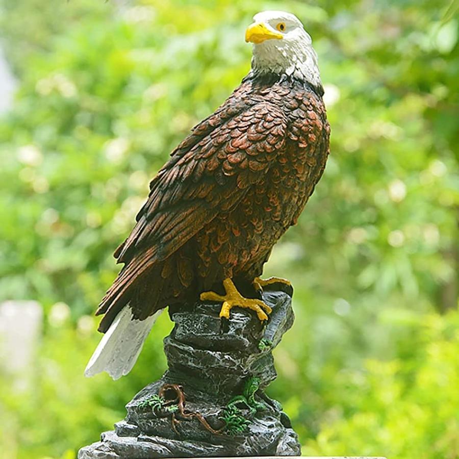 鷹 置物 大迫力 30cm級 鳥よけ カラス 撃退 ベランダ鳩よけ コウモリ 害鳥 害獣 庭 オブジェ ホリック Paypayモール店 通販 Paypayモール