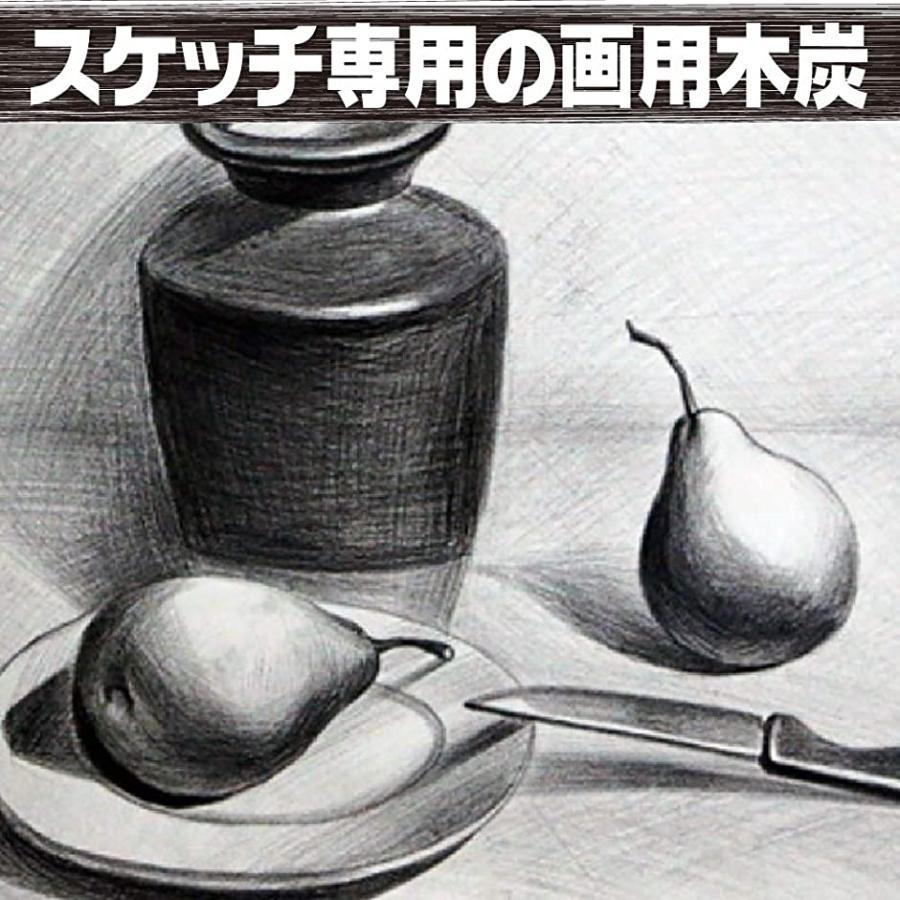 画用木炭筆 画材 木炭スティック スケッチ デッサン用 3種 6本 スピード発送 ホリック Paypayモール店 通販 Paypayモール