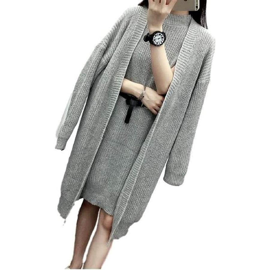 Maison De Tao メゾンドタオ ざっくり 2way ニット ワンピース カーディガン ライトグレー Free Size ホリック Paypayモール店 通販 Paypayモール