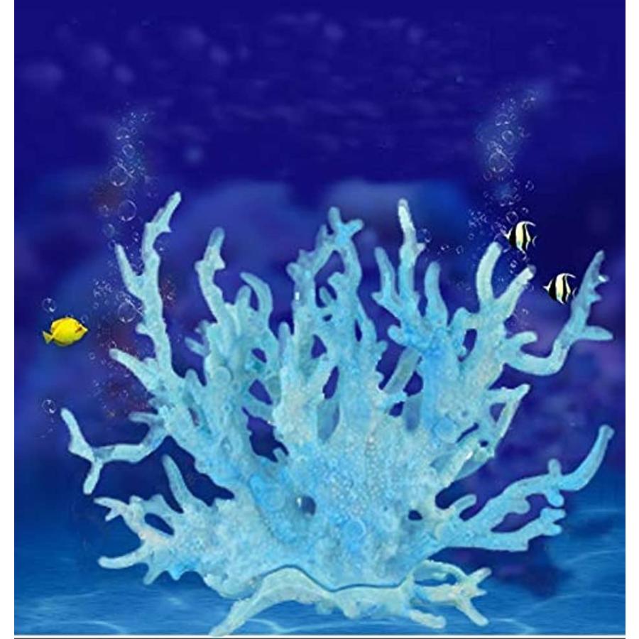 水槽 オブジェ 人工 珊瑚 サンゴ レプリカ アクアリウム 水中 飾り 熱帯魚 オーナメント レイアウト Blue ホリック Paypayモール店 通販 Paypayモール