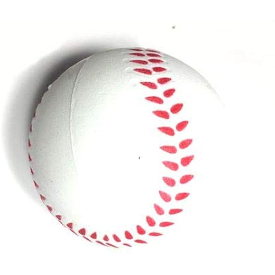 野球 ボール キャッチ やわらか 素材 軟式 子供用 トレーニング ソフト 野球ボール ベースボール ゴム ホワイト 10球セット スピード発送 ホリック Paypayモール店 通販 Paypayモール