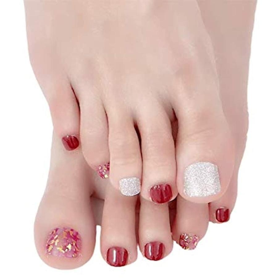 ネイルシール 足の爪 4枚 貼るだけ ネイルステッカー ネイルアート 簡単 人気 上級 可愛い おしゃれ Jt 4 09 2b64ow46j9 ホリックワークショップ 通販 Yahoo ショッピング