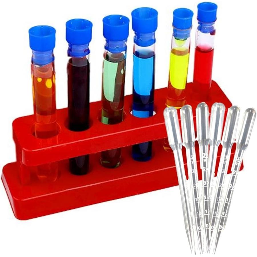 試験管 試験管立て おもちゃ 実験セット ピペット 色 化学 理科 色水 子供 赤 ホリック Paypayモール店 通販 Paypayモール