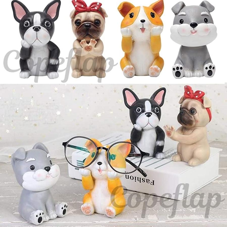 メガネスタンド めがねスタンド メガネかけ めがねかけ 眼鏡 かわいい 眼鏡ホルダー 卓上 シュナウザー スピード発送 ホリック Paypayモール店 通販 Paypayモール