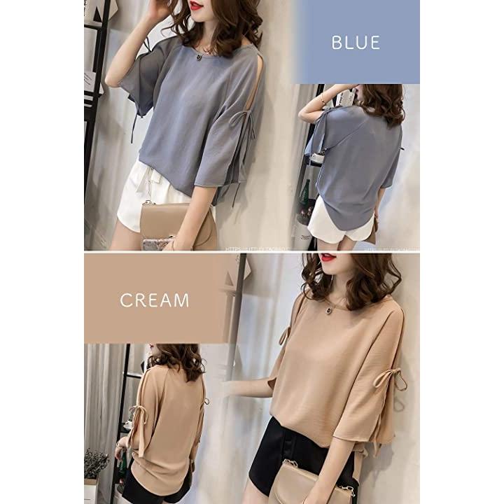 Tシャツ 半袖シャツ 半袖tシャツ 可愛い服 可愛い服レディース 大きいサイズ レディースファッション レディース服 ブルー L 2b68o3s1fn ホリックワークショップ 通販 Yahoo ショッピング