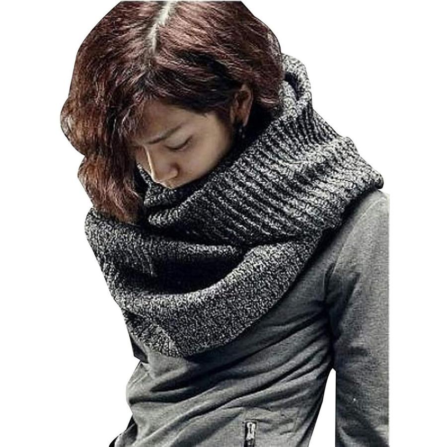 3カラー スヌード ネックウォーマー マフラー 防寒 おしゃれ メンズ ミックスグレー Free Size スピード発送 ホリック Paypayモール店 通販 Paypayモール
