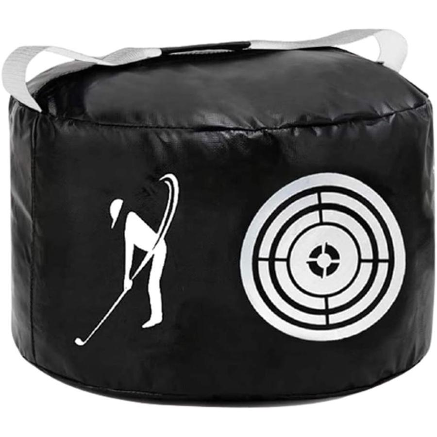 ゴルフ トレーニング 配送員設置送料無料 バッグ ゴルフスイングバッグ 練習 器具 インパクトバッグ 卓出 姿勢修正 ワズチヨ 黒 防水設計 携帯便利
