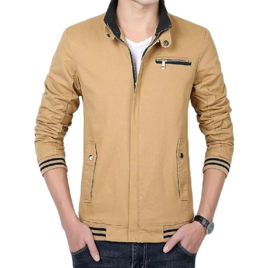 サンクシャ アウター ジャケット Ma 1 ブルゾン ミリタリー 羽織り カジュアル 秋 冬 メンズ 暖かい 防寒 ベージュ 2xl 信頼