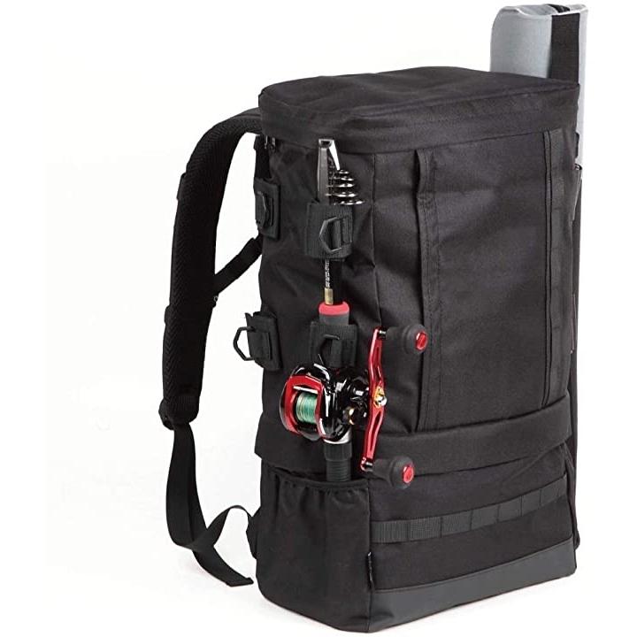 釣り リュック 防水 バッグ フィッシング スクエア 黒 ホリックワークショップ 通販 Paypayモール