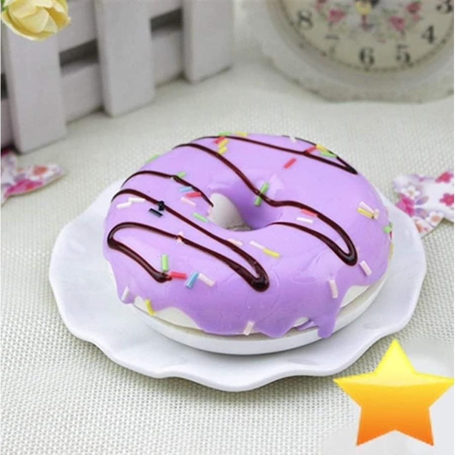 多様な 食品 サンプル パン スイーツ ディスプレイ リアル 見本 セット ドーナツ 6個セット 6色セット Cisama Sc Gov Br