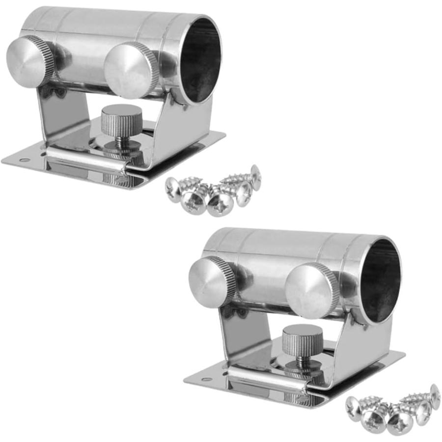 パラソル スタンド ポールホルダー アンテナ 取り付け金具 ベランダ ロッド ロッドスタンド 竿立て 釣り竿 2個セット ホリック Paypayモール店 通販 Paypayモール