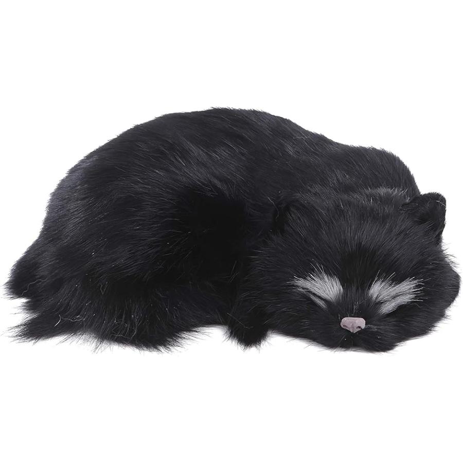 ぬいぐるみ 猫 本物そっくり 景品 リアル 再現 寝そべり ネコちゃん ペット 置物 部屋飾り インテリア Mdm 黒 スピード発送 ホリック Paypayモール店 通販 Paypayモール