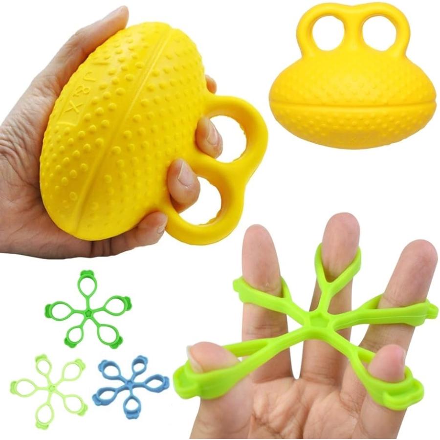 スピード発送 ホリックラッジョ握力トレーニング ハンドグリップ リハビリボール 指ストレッチャー 筋力 軽量 介護