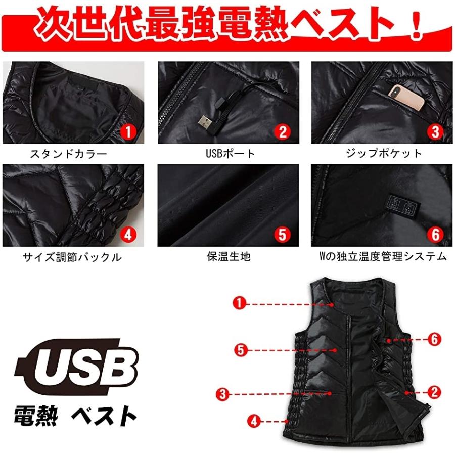 電熱ベスト ヒートベスト 日本製ヒーター Pse認証済 加熱ベスト 電熱ジャケット ヒーター内蔵ベスト Mdm 薄手ベストb L レディース 2b6huix2lx ホリックワークショップ 通販 Yahoo ショッピング