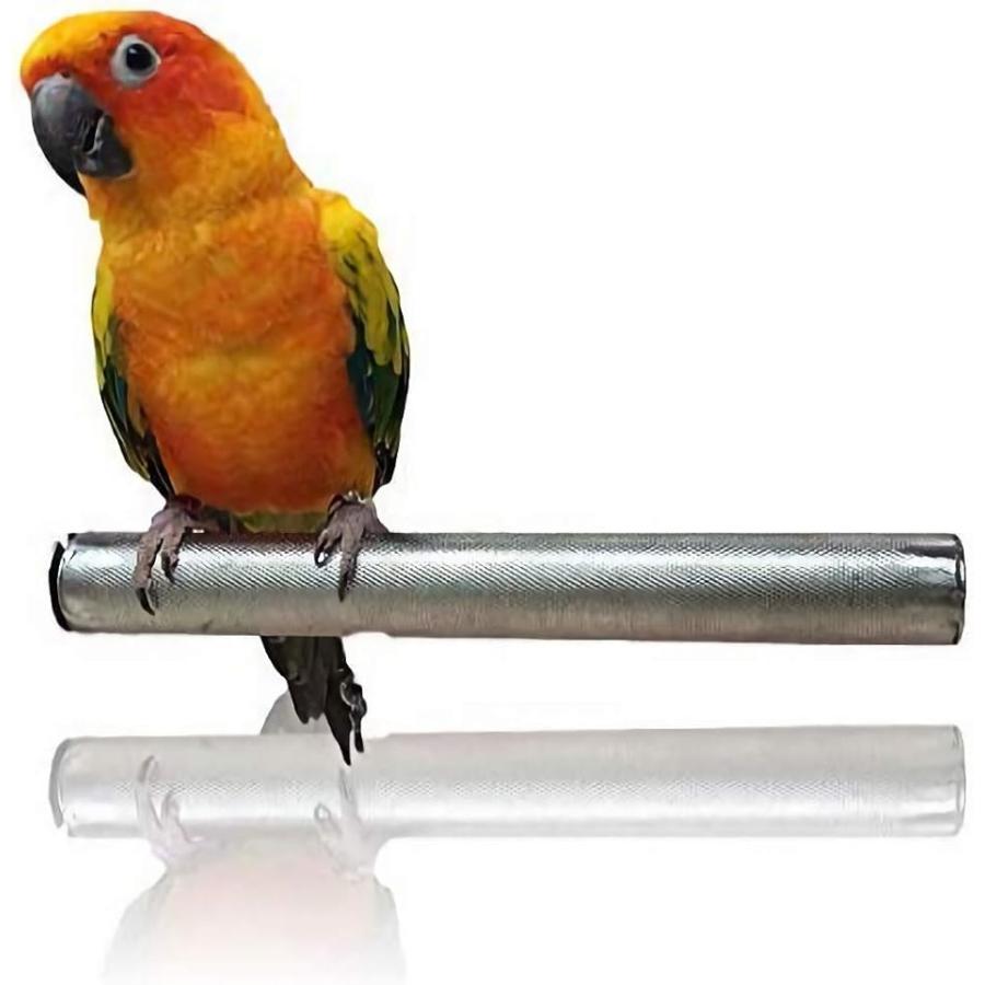 鳥用 止まり木 爪とぎ やすり インコ 文鳥 オウム 衛生的 贈与 長さ15cm 太さ1 9cm ステンレス製 洗える くちばし 清潔