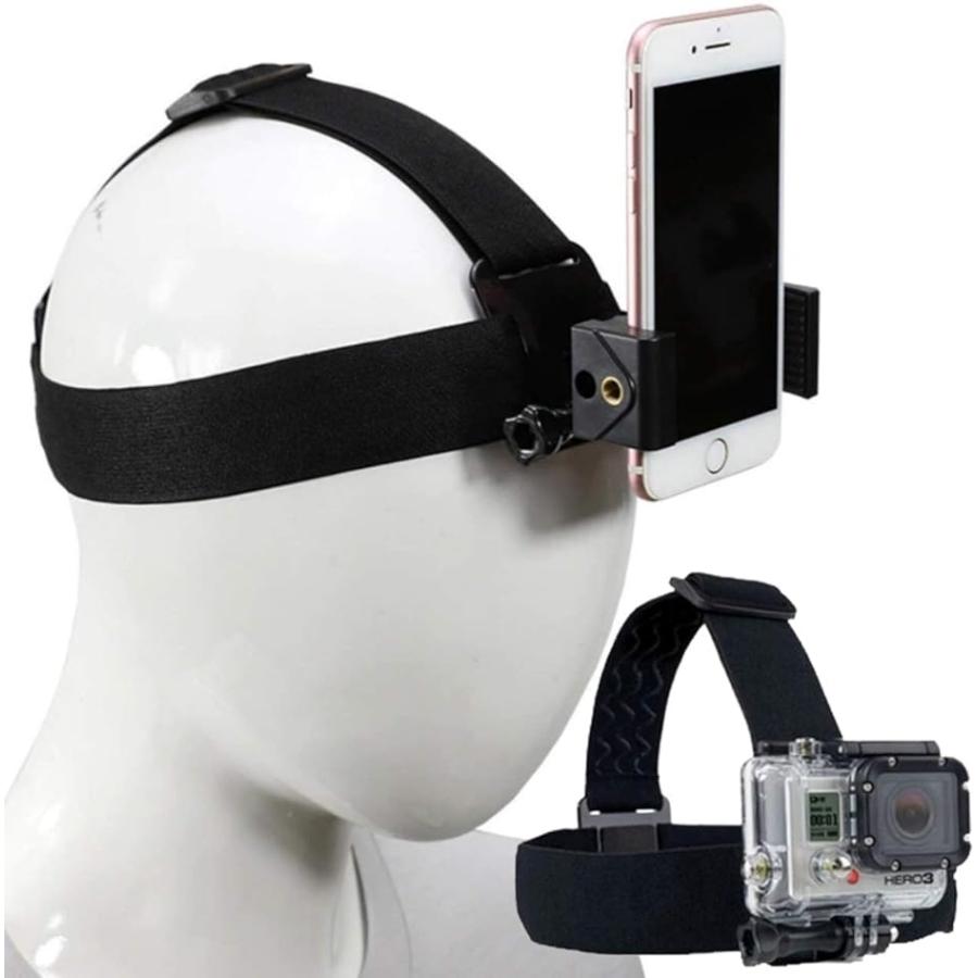 スマホ Gopro 撮影用 ヘッドストラップ ウェアラブル ベルト マウント 動画 ムービー ハンズフリー 頭 体 固定 黒 2b6i58wf9s ホリックワークショップ 通販 Yahoo ショッピング