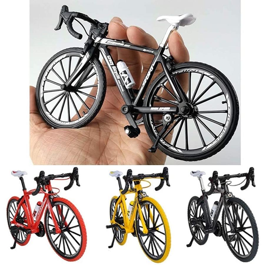 morytrade 自転車 おもちゃ ロードバイク 模型 10 ダイキャストかー 赤 