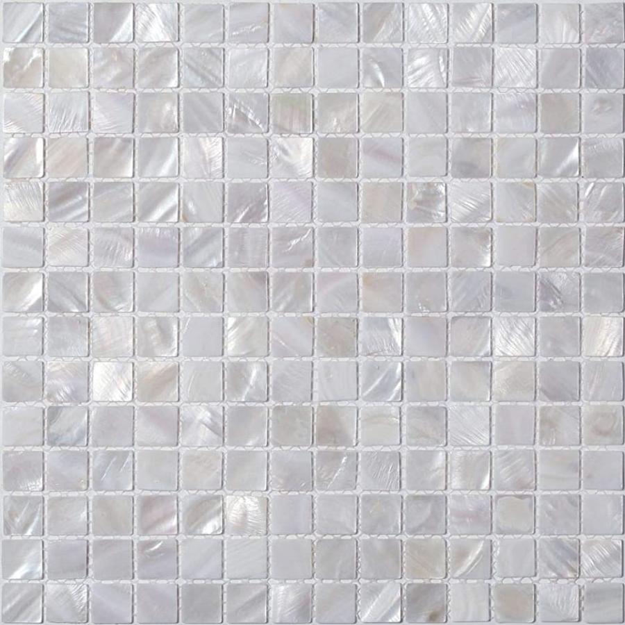 天然シェルモザイクタイル 貝殻タイル 防水耐熱 壁紙diy内装 壁タイル 台所用 洗面所用 トイレ用 白 Premium White スピード発送 ホリック Paypayモール店 通販 Paypayモール