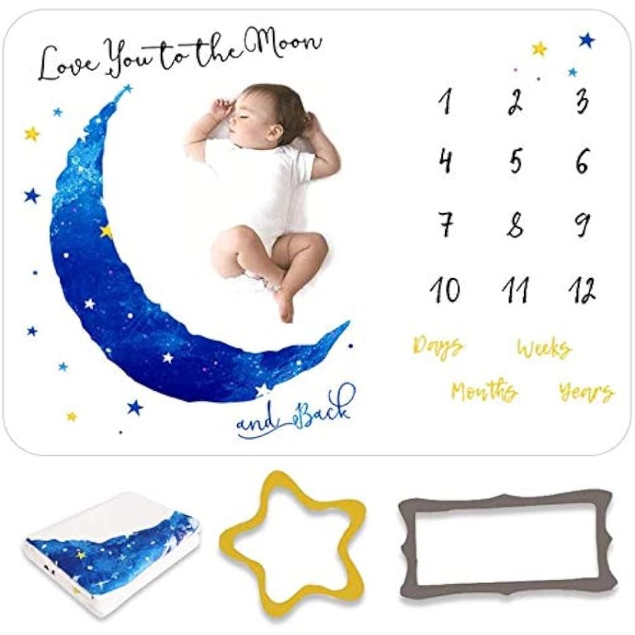 最新アイテム 寝相アート 月齢フォト マット ベビー 撮影シーツ 薄手 ブランケット 赤ちゃん 成長記録 プレゼント