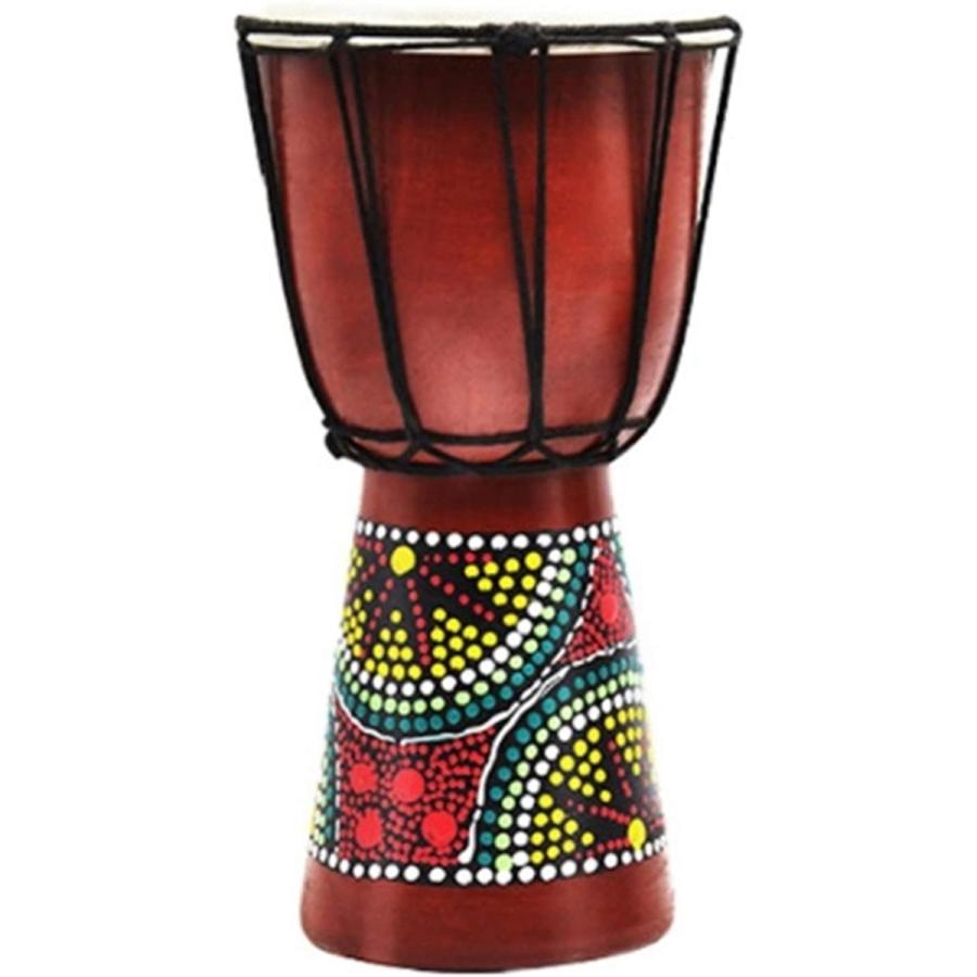 ジャンベ アフリカン ドラム 民族 スーパーセール 豊富な品 楽器 パーカッション 打楽器 約14cm ランダム