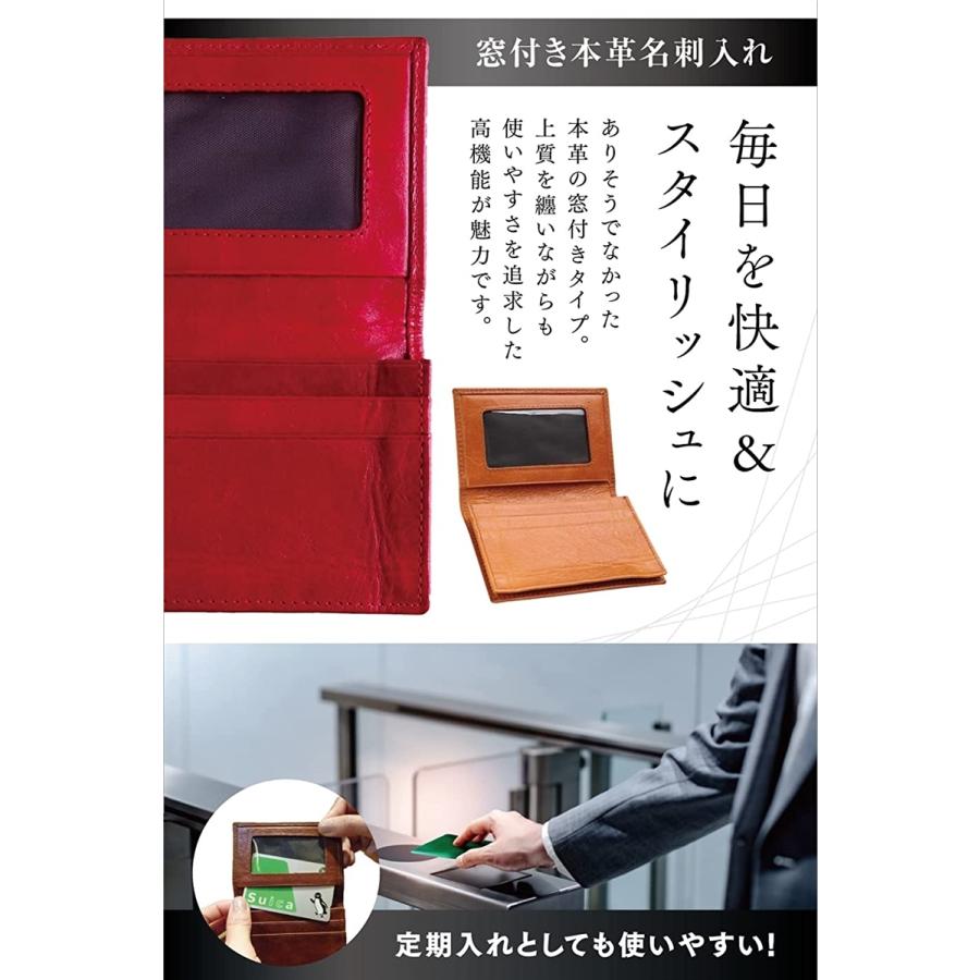 名刺入れ メンズ 本革 レディース 兼用 免許証入れ 定期入れ パスケース 大容量 薄型 牛革 ブラック ホリック Paypayモール店 通販 Paypayモール