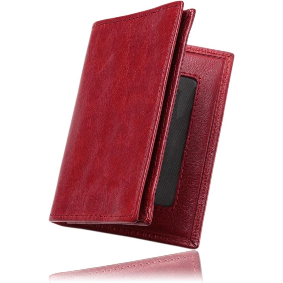 名刺入れ メンズ 免許証ケース カードケース 定期入れ 本革 軽い 大容量 薄型 取り出しやすい 幅広 ブラウンレッド(ブラウンレッド)