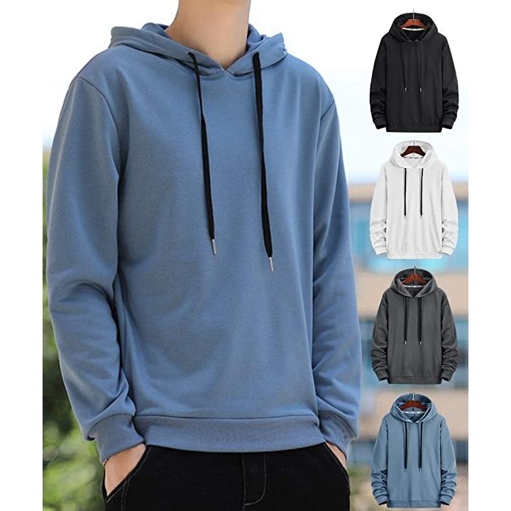 パーカー メンズ プルオーバー カジュアル シンプル ペアルック ブルー M 2b6ofku9dx ホリックワークショップ 通販 Yahoo ショッピング